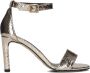 Bruin Tinten Metalli bruiloft 29242 Sandalen Dames Goud - Thumbnail 3