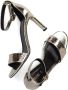 Bruin Tinten Metalli bruiloft 29242 Sandalen Dames Goud - Thumbnail 5