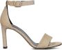 Bruin Tinten Bruiloft 29242 Sandalen Dames Goud - Thumbnail 2