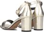 Notre-V Strappy Sandals metalli Sandalen Dames Goud - Thumbnail 3