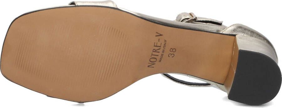 Notre-V Gouden Sandalen 34342