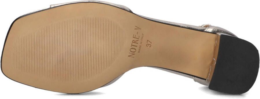 NOTRE-V Gouden Sandalen 46654