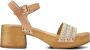 Notre-V 8787 Sandalen Dames Goud - Thumbnail 2