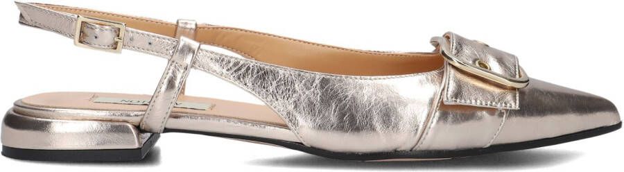 NOTRE-V Gouden Slingbacks 12250