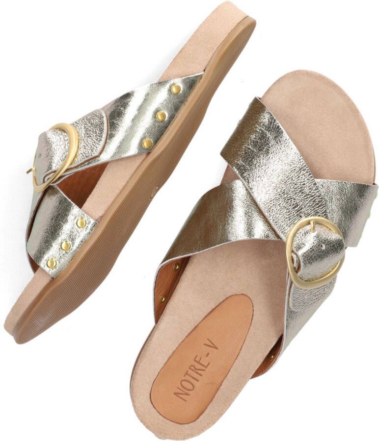 NOTRE-V Gouden Slippers 10318