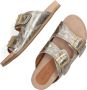 Notre-V Notre V 10369 Slippers Dames Goud - Thumbnail 5