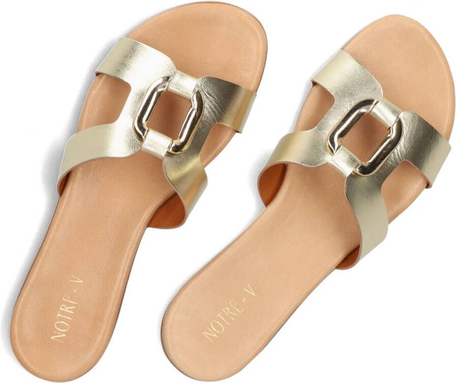 NOTRE-V Gouden Slippers 612g