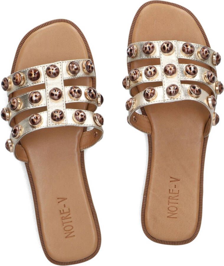 NOTRE-V Gouden Slippers 981013