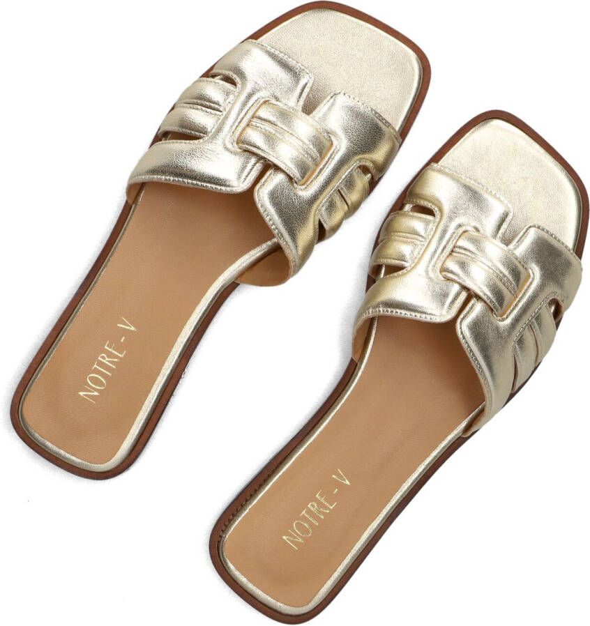 NOTRE-V Gouden Slippers As-14135