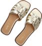 Notre-V As-14135 Slippers Dames Goud - Thumbnail 6