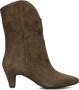 Notre-v Dames Enkellaarsjes 39963 Green Dames - Thumbnail 2