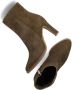Notre-V 57436 Enkellaarsjes Enkelboots met rits Dames Groen - Thumbnail 5