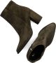 Notre-V 67034 Enkellaarsjes Enkelboots met rits Dames Groen - Thumbnail 5