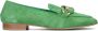 Notre-V 06-27 Loafers Instappers Dames Groen - Thumbnail 2