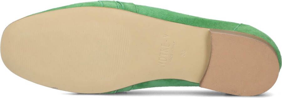 NOTRE-V Groene Loafers 06-27