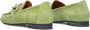 Notre-V 6114 Mocassins Instappers Dames Groen - Thumbnail 5