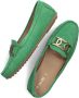 Notre-V Notre V 03 011 02 Mocassins Instappers Dames Groen - Thumbnail 5