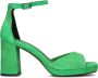 Bruiloft 99924 Sandalen Dames Groen - Thumbnail 2