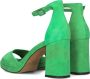 Bruiloft 99924 Sandalen Dames Groen - Thumbnail 3