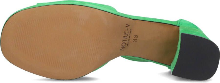 NOTRE-V Groene Sandalen 99924