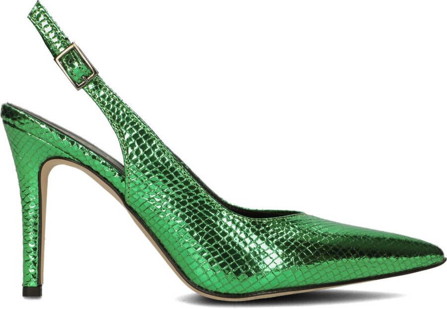 NOTRE-V Groene Slingbacks 17513