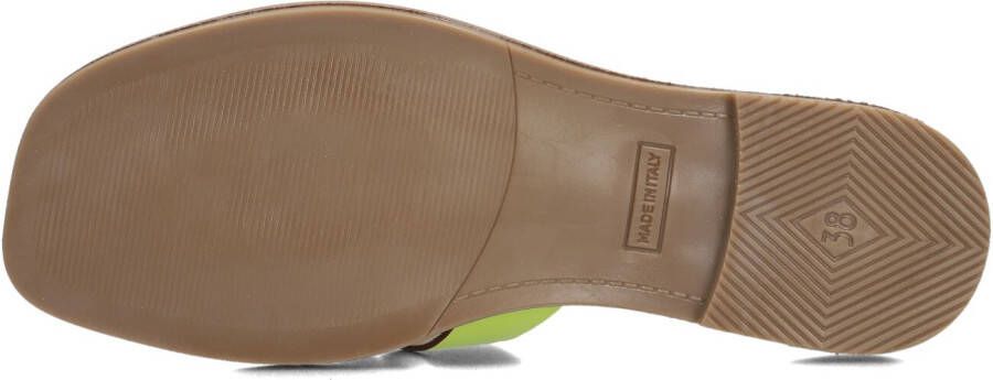 NOTRE-V Groene Slippers 22718