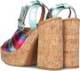 Notre-v Dames Sandalen 618011 Multicolor Dames - Thumbnail 3