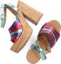 Notre-v Dames Sandalen 618011 Multicolor Dames - Thumbnail 5