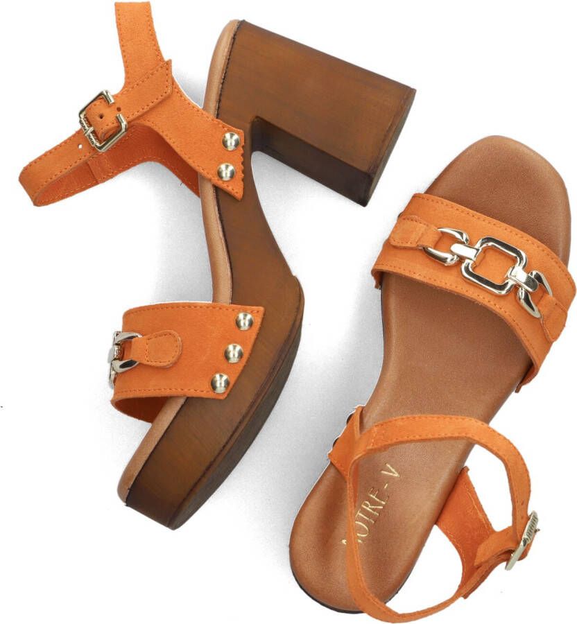 NOTRE-V Oranje Sandalen 8635