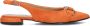 Notre-v Beige Slingbacks met puntige neus Orange Dames - Thumbnail 3