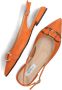 Notre-v Beige Slingbacks met puntige neus Orange Dames - Thumbnail 6