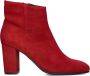 Notre-V Diane-02 Enkellaarsjes Enkelboots met rits Dames Rood - Thumbnail 1