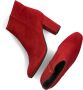 Notre-V Diane-02 Enkellaarsjes Enkelboots met rits Dames Rood - Thumbnail 5