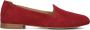 Notre-V 11869 Loafers Instappers Dames Rood - Thumbnail 3