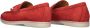 Notre-V 179 Loafers Nubuck Instapper Dames Rood - Thumbnail 5