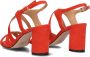 Notre-V 22552 Sandalen Dames Rood - Thumbnail 4