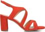 Notre-V 22552 Sandalen Dames Rood - Thumbnail 3