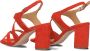 Notre-V 22552 Sandalen Dames Rood - Thumbnail 4