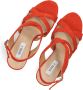 Notre-V 22552 Sandalen Dames Rood - Thumbnail 6