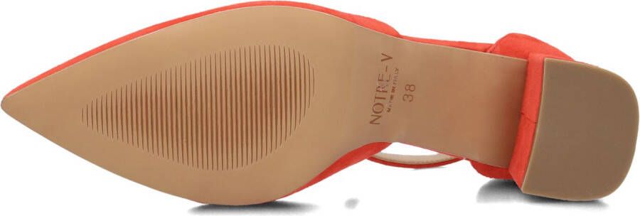 NOTRE-V Rode Sandalen 35518