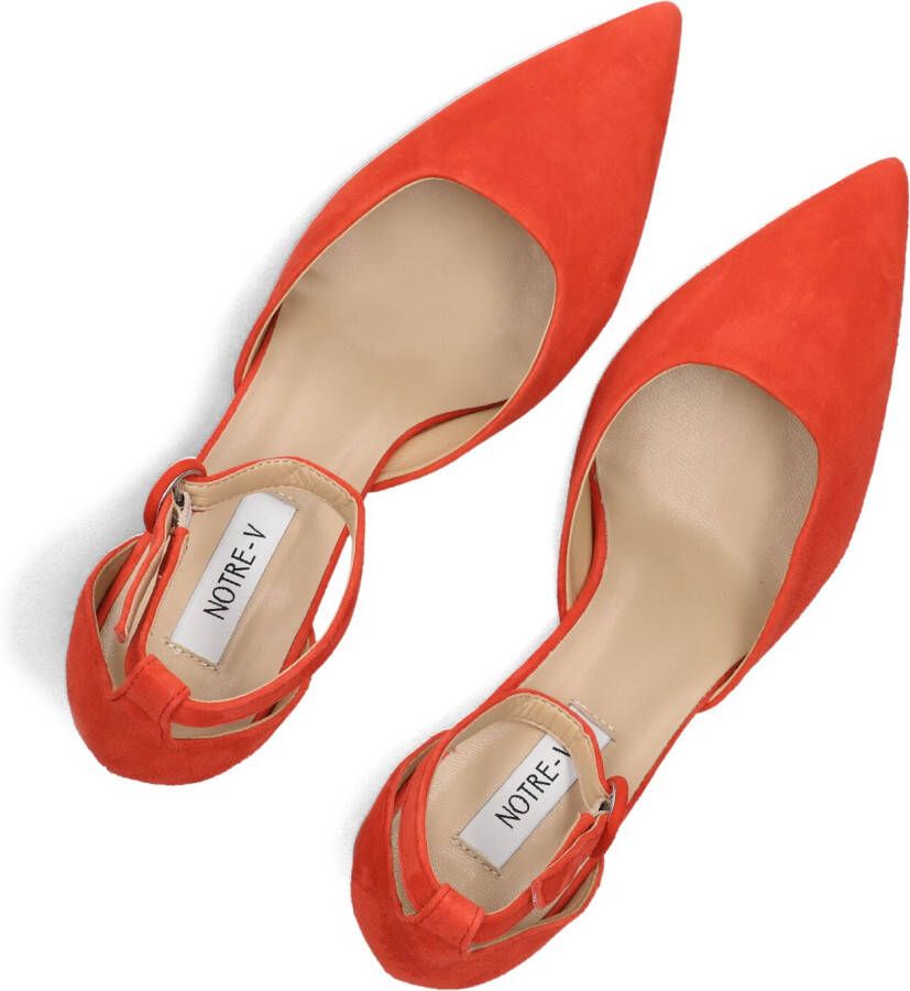 NOTRE-V Rode Sandalen 35518