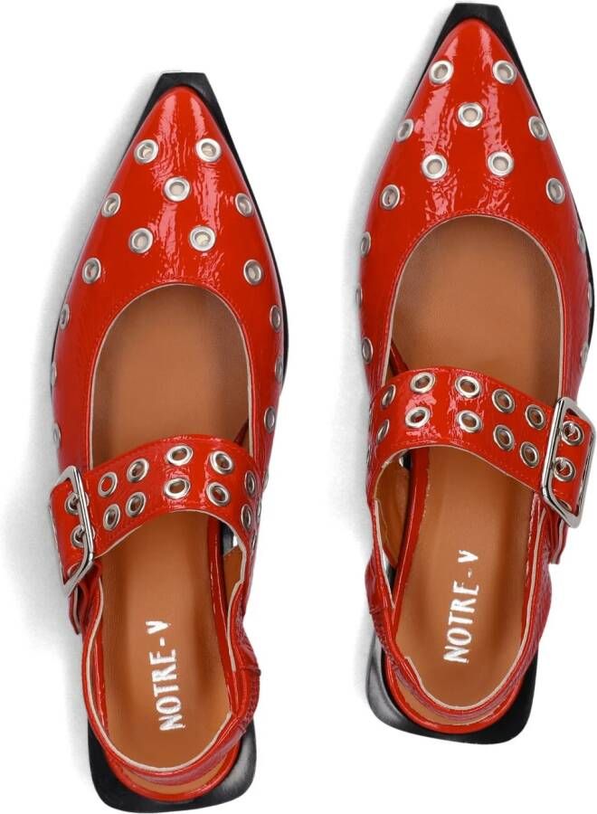 NOTRE-V Rode Schoenen 08-236