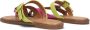 Notre-V 979005 Slippers Dames Roze - Thumbnail 4