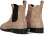 Notre-v Taupe Suède Enkellaarzen Stijlvol Model Beige Dames - Thumbnail 5