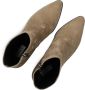 Notre-V At 156 Enkellaarsjes Enkelboots met rits Dames Taupe - Thumbnail 6
