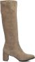 Notre-v Elegante Taupe Hoge Laarzen Beige Dames - Thumbnail 4