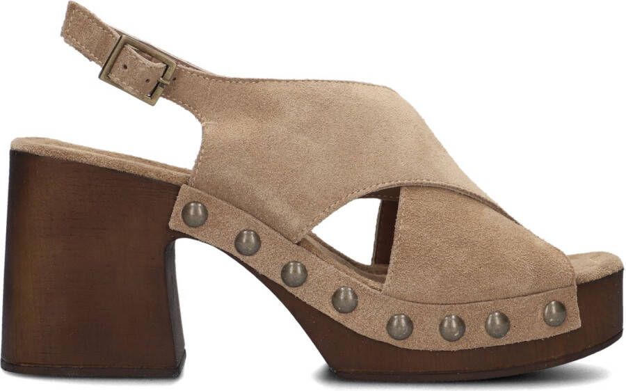 NOTRE-V Taupe Sandalen 06 241