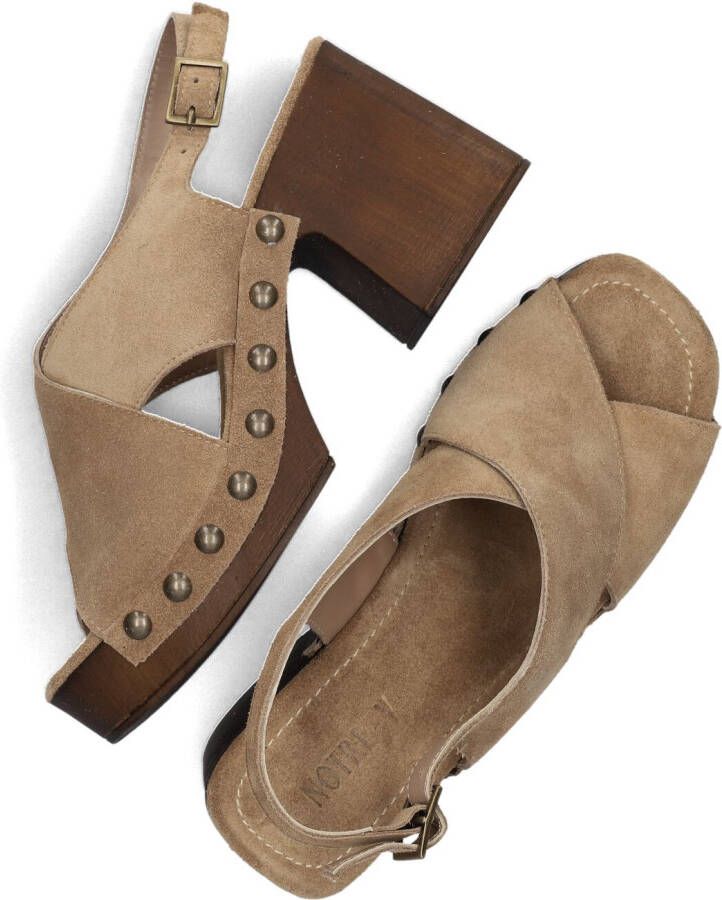 NOTRE-V Taupe Sandalen 06 241