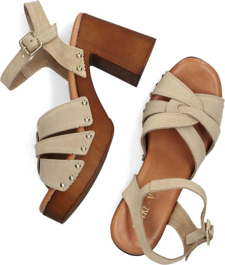 NOTRE-V Bruine Sandalen 8509