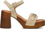 Bruin Tinten 8635 Sandalen Dames Taupe - Thumbnail 2